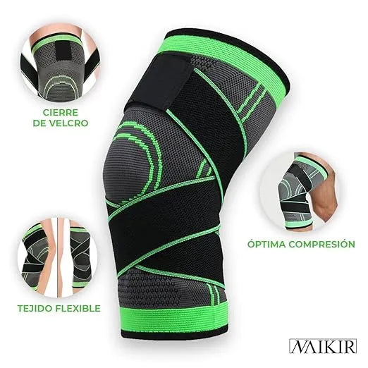 Rodillera Ortopédica de Alto Rendimiento Oferta 2x1 y de regalo parches para aliviar el dolor de Rodilla 10 uds.